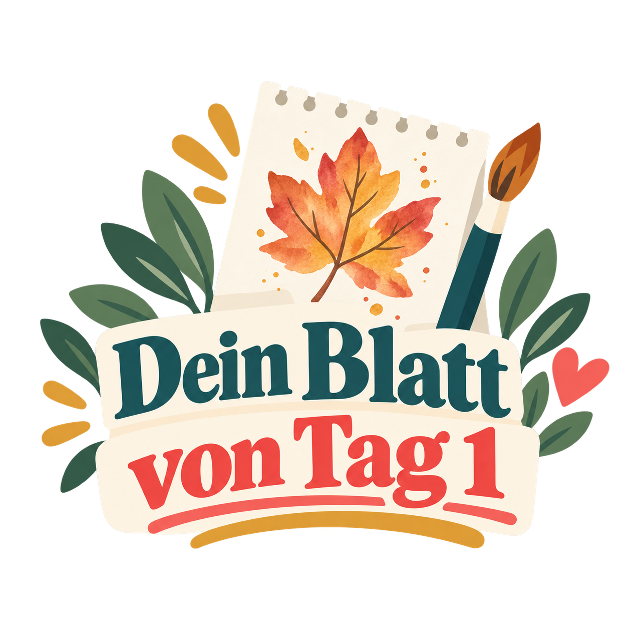 Dein Blatt von Tag 1